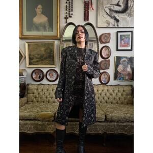 90s Express Floral Trench Size 5/6